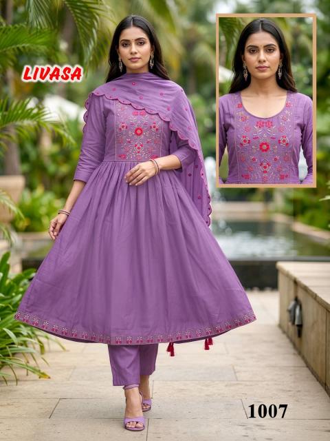 Desi kudi livasa 3pcs wholesale kurti shops in secunderabad